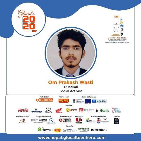 Om Prakash Wasti: A Dedicated Social Activist! - Glocal Teen Hero