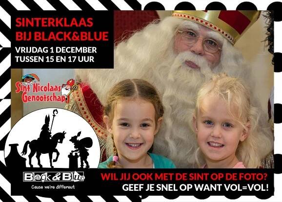 Sinterklaas bij Black&Blue - Black & Blue Fashion