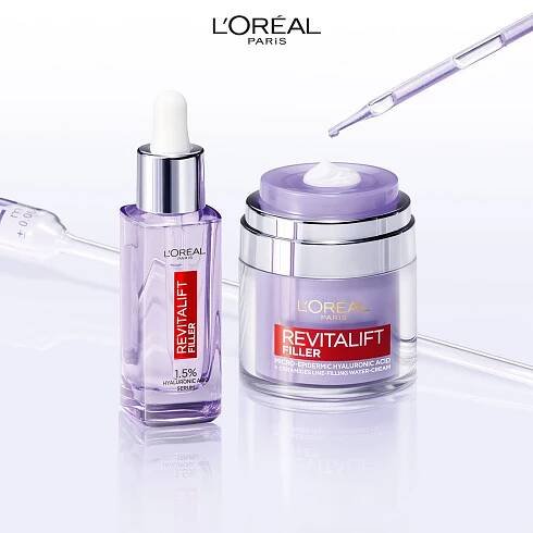 L'Oréal Paris Revitalift Filler Sérum proti vráskám s 1,5% čisté kyseliny hyaluronové 30 ml