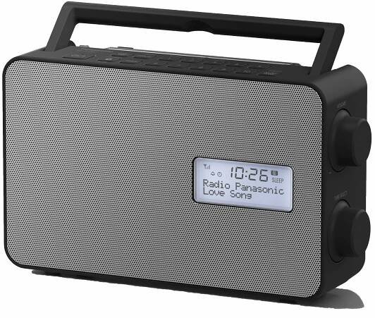 Panasonic Radio DAB+/Bluetooth RF-D30BT Svart