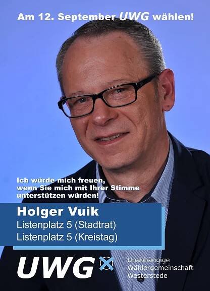 Unsere Kandiaten zur Wahl 2021 – UWG Westerstede