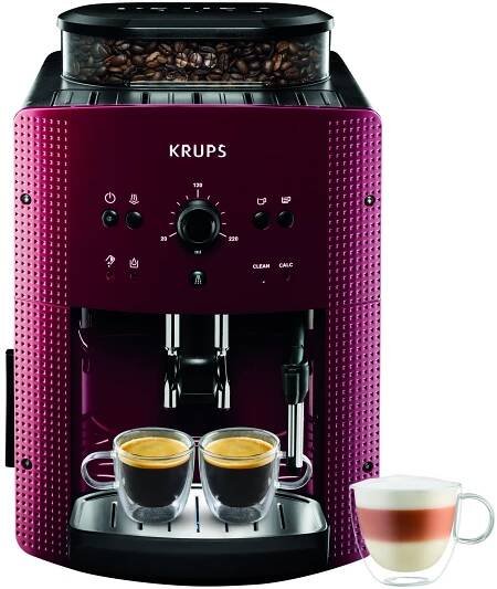 Essential Automatický kávovar, červený KRUPS EA810770