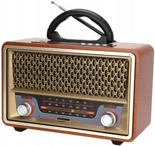Kuchyňské FM rádio RETRO s Bluetooth USB MP3
