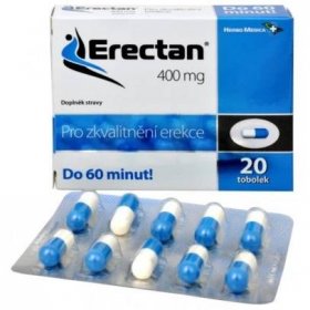 Erectan 400 mg prošel našim testováním – Recenze, zkušenosti a výsledky