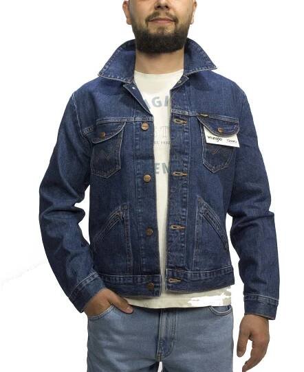 Wrangler ICON 124MJ pánská džínová bunda vel. S