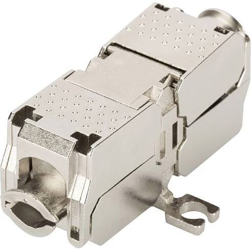 Digitus RJ45 / Spojka síťový adaptér CAT 6A, nevybavený specifikací [1x LSA, IDC konektor, rychlospojka - 1x LSA, IDC ko