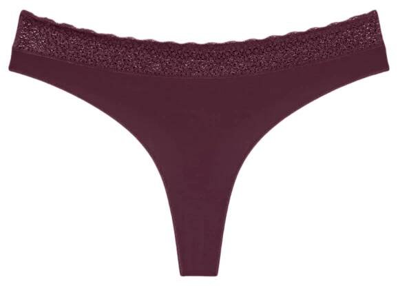 Dámská tanga Feel of Modal String - RED - červené 00EG - TRIUMPH RED M