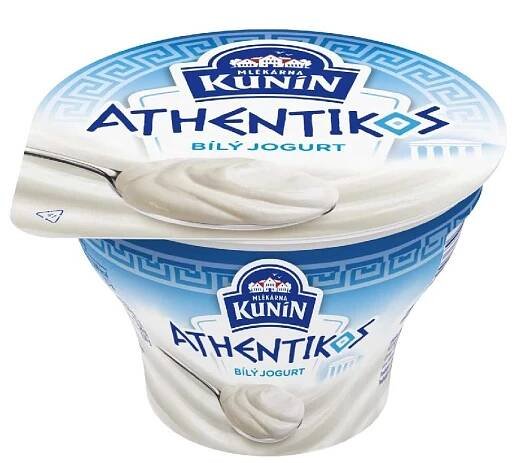 Kunín ATHENTIKOS jogurt bílý 140g - Jogurty, tvarohy a další mléčné výrobky | JASO