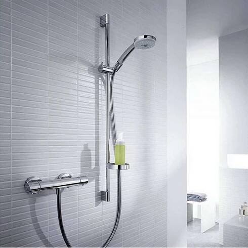 HANSGROHE - Croma 100 Sprchový set s termostatem, 3 proudy, tyč 65 cm, chrom (27086000)