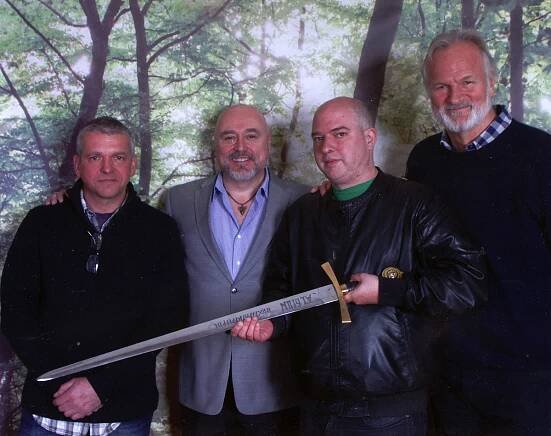 Andrew O'Day with Peter Llewellyn Williams, Mark Ryan and Clive Mantle