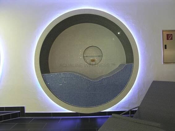 Tiled Loungers - Aqualine Wellness