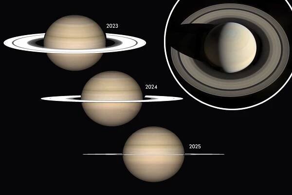 The majestic gas planet's heavenly hula hoops will vanish within six months -- but with a catch.