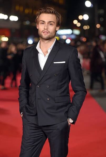 Douglas Booth at the European premiere of Pride and Prejudice and Zombies.