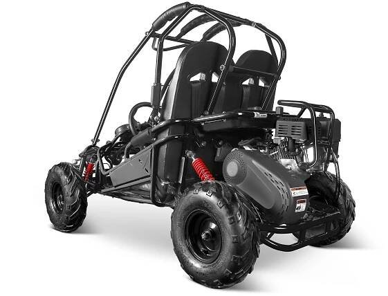 dětská buggy Mini Rocket Shark 156ccm, Varianta osobní odběr nebo zaslání - rozebraný stroj, Barevná možnost černá