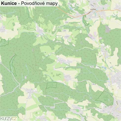 Kunice - mapy | Kurzy.cz