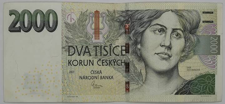 2000 Kč 2007 - série E!