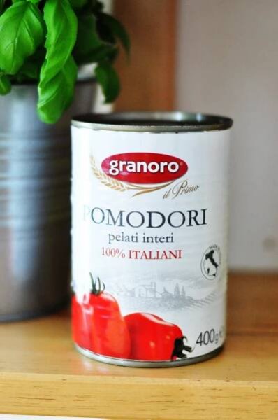 Rajčata loupaná - Pomodori PELATI - plechovka - 400 g 