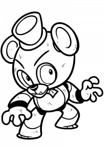 the cartoon bear is running with his arms out and eyes open, while wearing a baseball cap