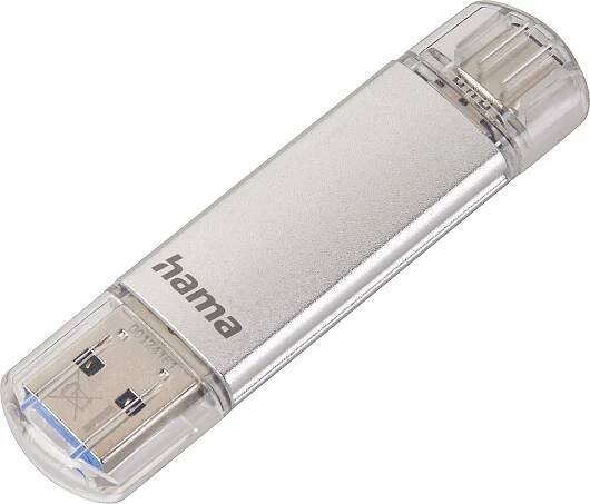 HAMA Flash disk "C-Laeta" USB-C typ 128 GB USB 3.1/USB 3.0, 40Mb/s