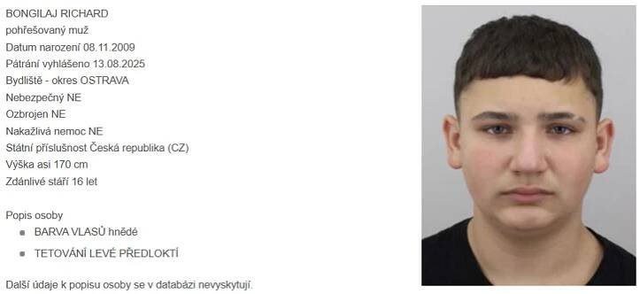 Třináct hledaných: Policie aktuálně pátrá po těchto mužích z Ostravy