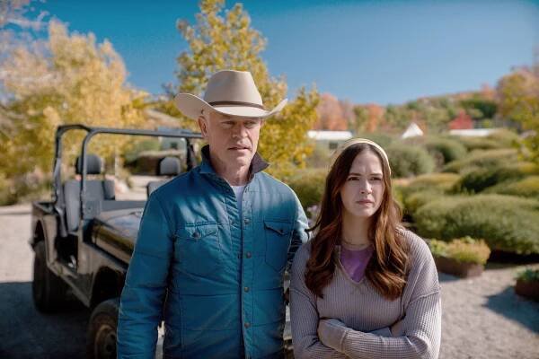 Neal McDonough, Dawn Olivieri in the 2024 film "Homestead."