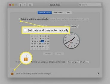 Jak ručně změnit datum a čas na počítači Mac 2