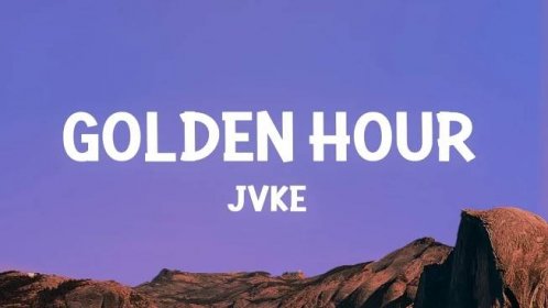 JVKE - golden hour (Lyrics) - YouTube