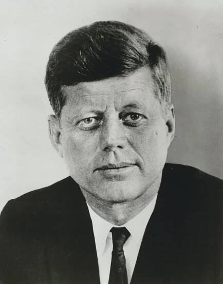 Portrét Johna Kennedyho