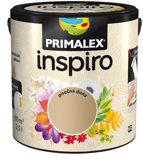 Primalex Barevný vnitřní malířský nátěr Inspiro písečná duna 2,5 l