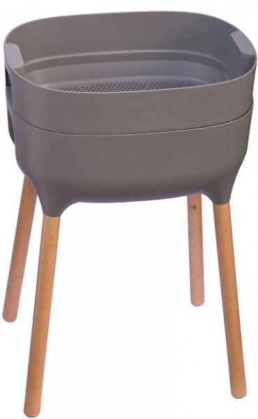 Plastia Vysoká pěstební nádoba Urbalive, antracitová, 77 x 50,5 x 38 cm nakoupit u OBI