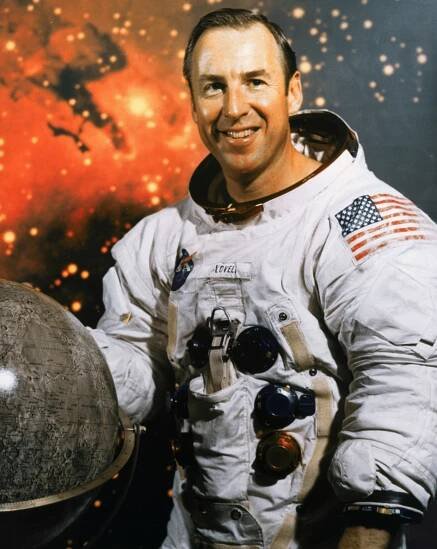 Lovell commanded the failed Apollo lunar mission in 1970, but he helped to rescue himself and his crew mates by returning the ship back to Earth after an oxygen tank had exploded on the voyage through space