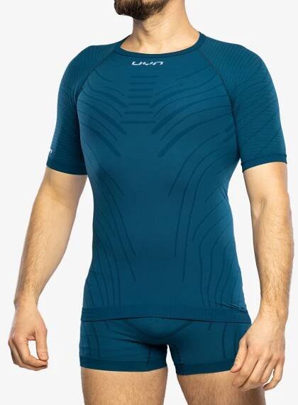Termotriko UYN Motyon 2.0 UW Shirt SH SL - blue poseidon