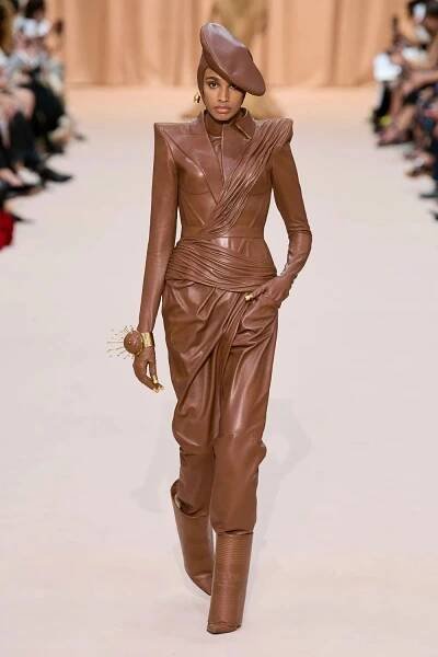 Jean Paul Gaultier by Olivier Rousteing Fall Winter 2022-2023 Runway Magazine