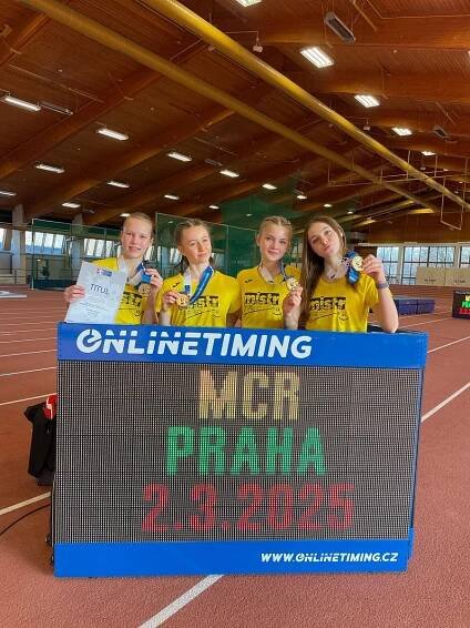 Úspěšná halová sezona pro olomouckou atletiku. Na mistrovství slavila medaile