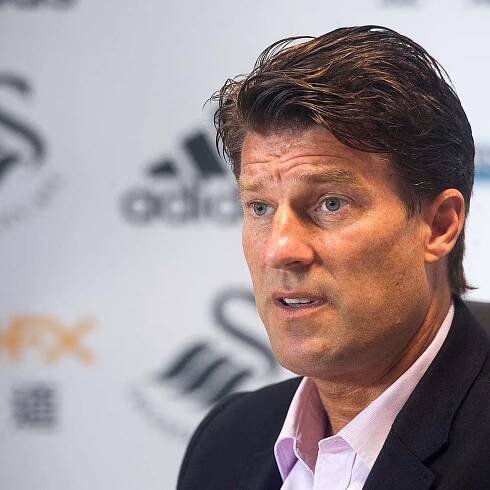 Michael Laudrup attending Media Day in 2013 Wallpaper