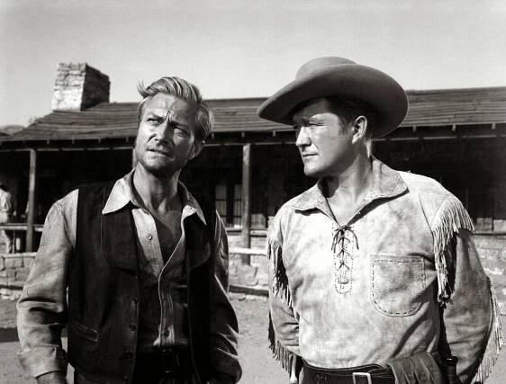 The Gun That Won the West - Z filmu - Richard Denning, Dennis Morgan