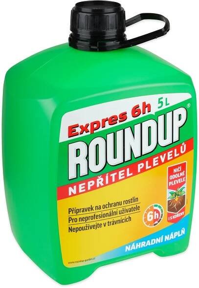 ROUNDUP EXPRES postřik 6h 5 l náhradní náplň 290 Kč