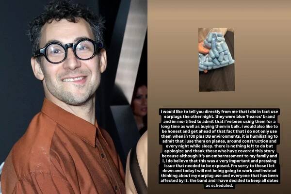 Jack Antonoff addresses backlash for using earplugs during Katy Perry’s VMAs show