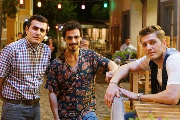 Kemal Uçar, Erdem Kaynarca, Burak Tozkoparan - Gençliğim Eyvah - Season 1 - Z natáčení