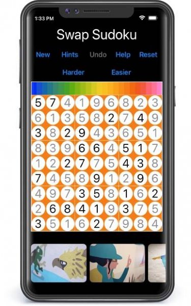 Swap Sudoku Phone