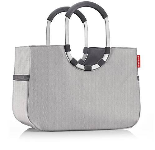 Elegantní kabelka Reisenthel LoopShopper L Herringbone Grey | e-TASKY.cz