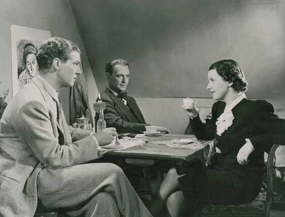 Åke Ohberg, Einar Axelsson, Isa Quensel - En flicka kommer till sta'n - Z filmu