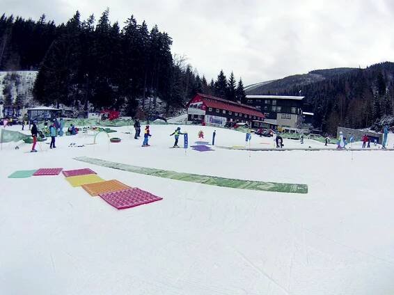 Koberec na výuku lyžování - TKF.cz