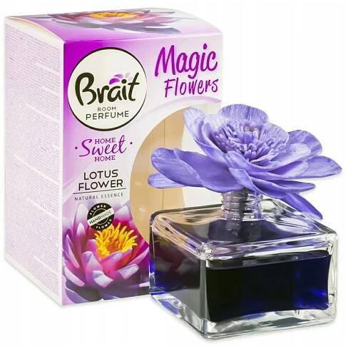 Brait Magic Flowers LOTUS FLOWER Osvěžovač vzduchu 75 Ml VOŇAVÝ KVĚT