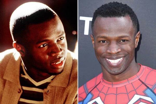 Left: Sean Patrick Thomas as Ronald Clifford in 'Cruel Intentions,'; Right: Sean Patrick Thomas arriving at Jessica and Jerry Seinfeld's GOOD + Halloween Bash at Sony Pictures Studios on Oct. 28, 2018, in Culver City, Calif.