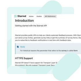For custom integrations, you can use the Starred API.
