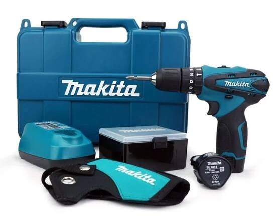 MAKITA HP330DWE Aku vrtačka s příklepem 2x10,8V 1,3Ah  (7869823)
