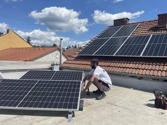 Realizace fotovoltaiky - Blatného, Brno | Solar Bryka