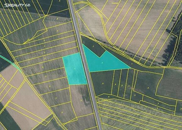Prodej  pole 750 m², Svojkovice, okres Jihlava
