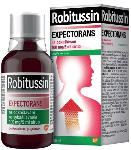 Robitussin Expectorans na odkašlávání sirup 100 ml